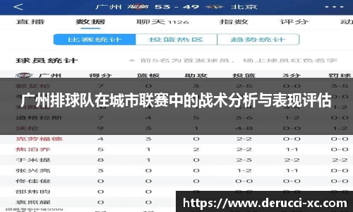 广州排球队在城市联赛中的战术分析与表现评估